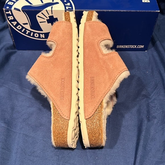 Birkenstock- Arizona Shearling, Pink clay, Suede Leather/fur, 7 women - Picture 3 of 6